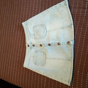 Melville Mini Skirt light denim sz. 26